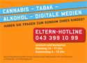 Flyer Elternhotline Flyer Elternhotline