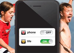 Phone off - Life on: Experiment Flimmerpause