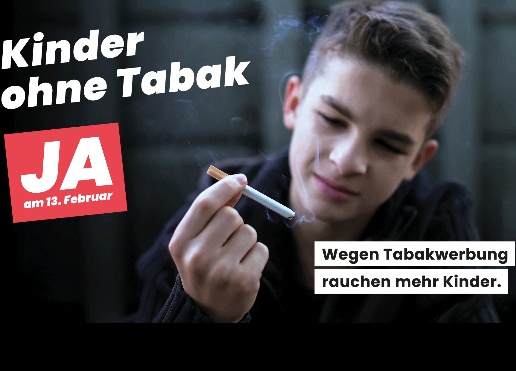 Ja - Kinder ohne Tabak