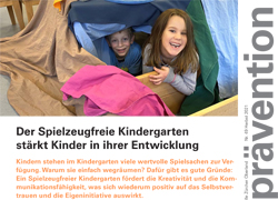 prävention Nr. 49 - Der Spielzeugfreie Kindergarten stärkt Kinder