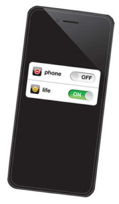 Bild_Flimmerpause Handy phone off life on