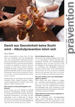 Prävention 2022 - Alkoholprävention